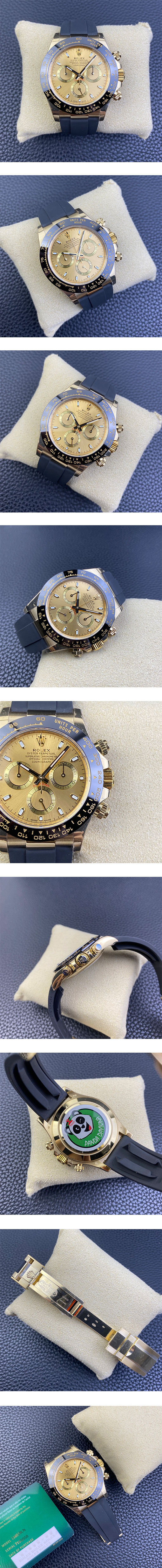 [BT工場]本物品質ロレックススーパーコピー時計 最高級コスモグラフデイトナ 40mm シャンパン 116518LN